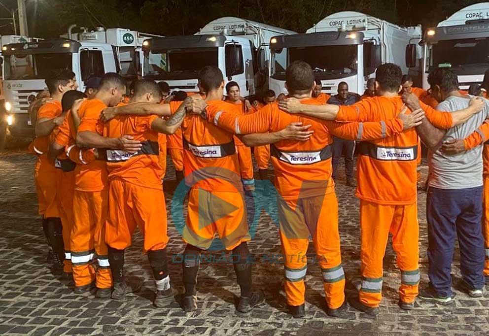 Prefeitura de Teresina age para garantir pagamento de garis em meio a disputa entre empresas que compõem consórcio