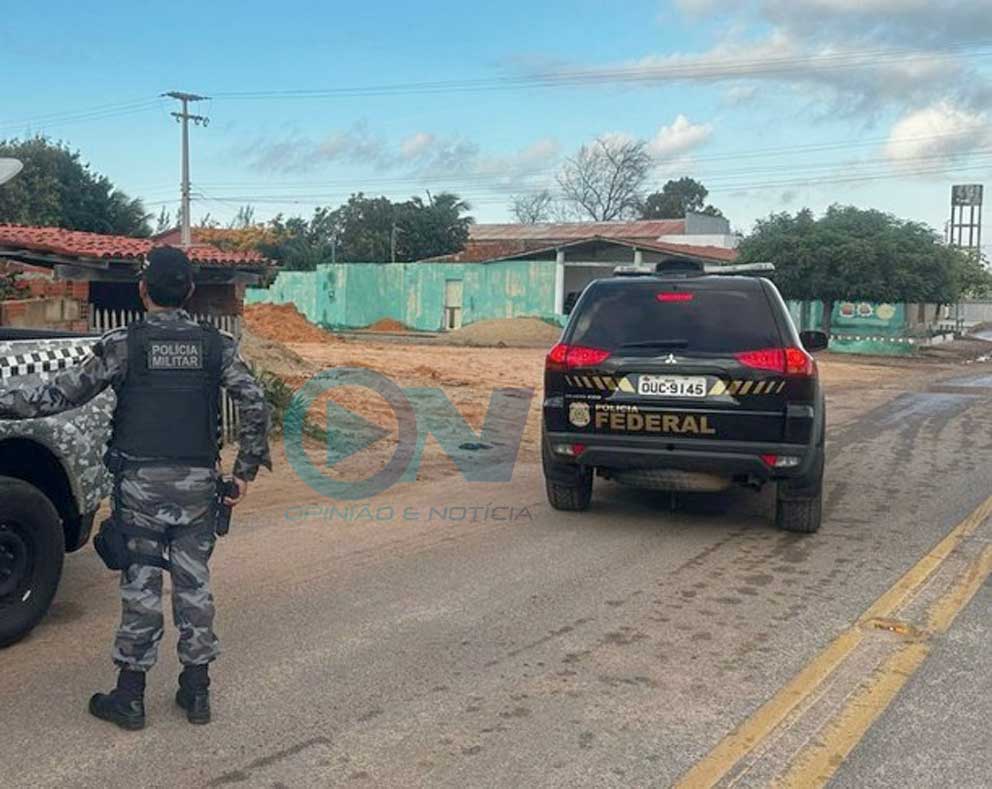 Quatro são presos em Luiz Correia na Operação Maré Alta da Força Integrada de Combate ao Crime Organizado do Piauí