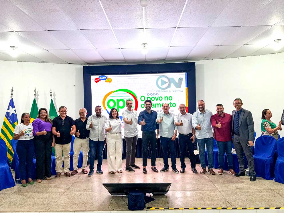 Deputado Dr. Marcus Vinícius destaca importância da participação popular, no lançamento do OPA 2025 em Floriano