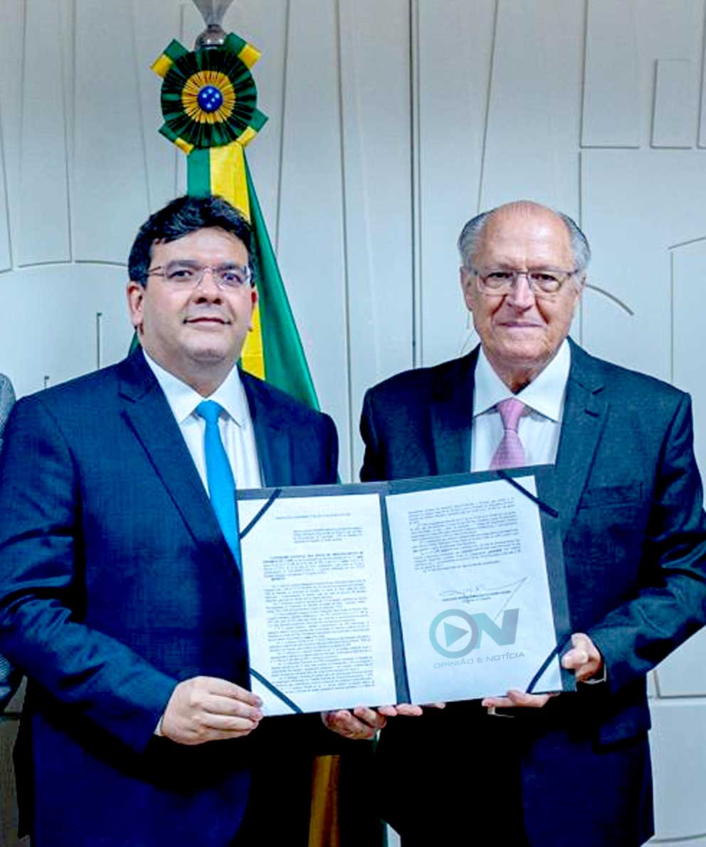 Ministro Geraldo Alckmin assina autorização para instalação do maior projeto de hidrogênio verde do mundo no Piauí