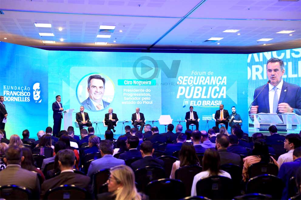 Ciro Nogueira participa de evento que destaca soluções para a segurança