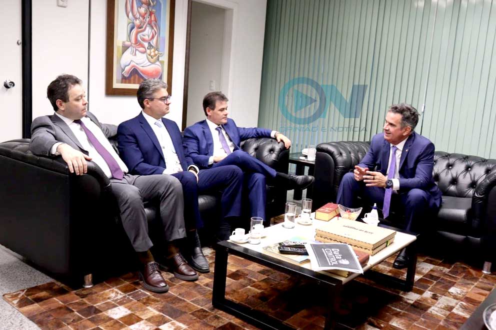 Depois de receber o vice-Governador em Brasília, Ciro Nogueira tem encontro com Severo Eulálio