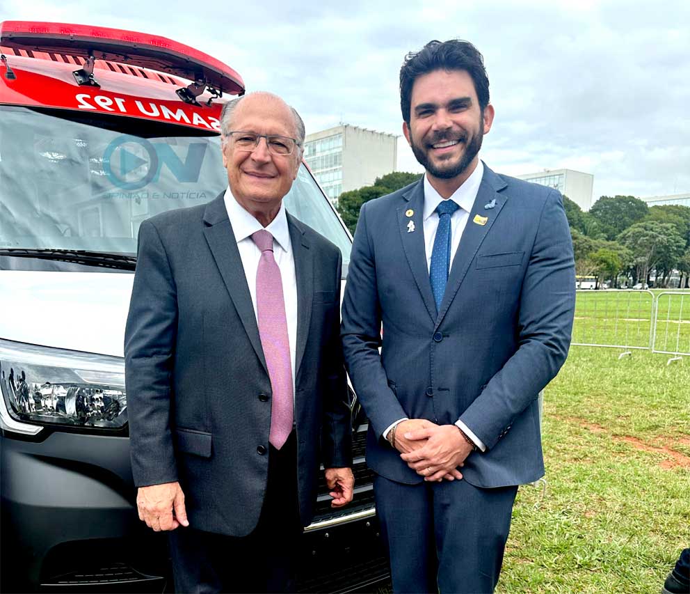 Deputado Dr. Marcus Vinícius Kalume tem encontro com Geraldo Alckmin em Brasília, para tratar de investimentos para o Piauí