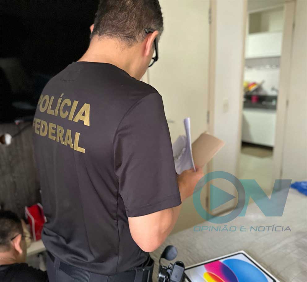 OPERAÇÃO ESCUDO ELEITORAL: Polícia Federal deu cumprimento a dois mandatos de prisão, três de busca e apreensão e três de afastamento de função pública