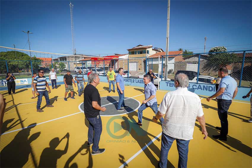 Prefeitura de Teresina inaugura primeira quadra de Futsal X3 do Brasil no bairro Bela Vista