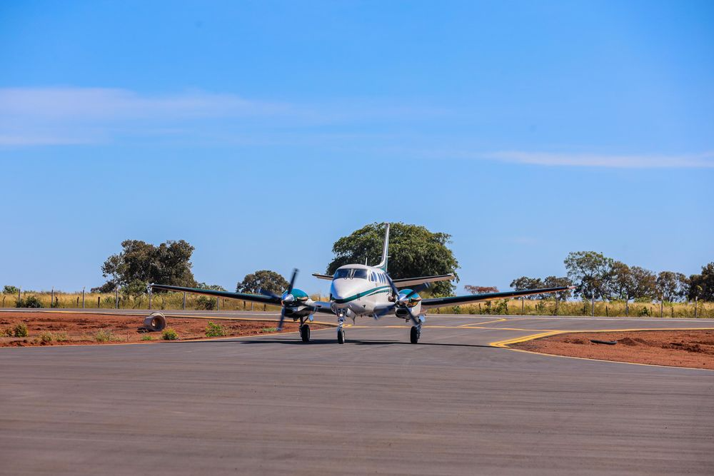 Aeroporto de Uruçui (Foto: Arquivo CCOM)