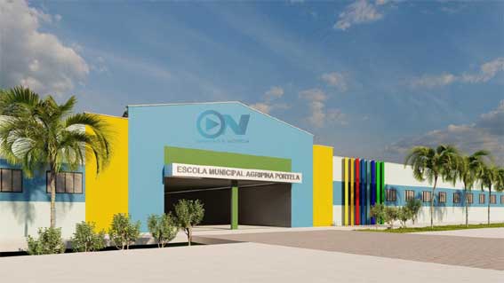 Prefeito de José de Freitas anuncia reforma da Escola Agripina Portela e expansão do ensino integral