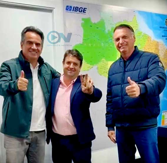 Ciro Nogueira reafirma que seu foco é a reeleição ao Senado e sela parceria com Bolsonaro no Piauí