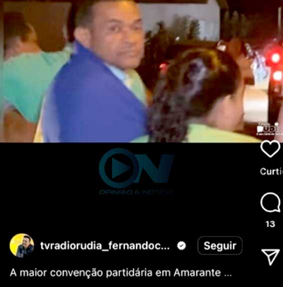 Prefeito de Amarante e três apoiadores recorreram, mas Ministério Público Federal manteve condenações por propaganda ilegal