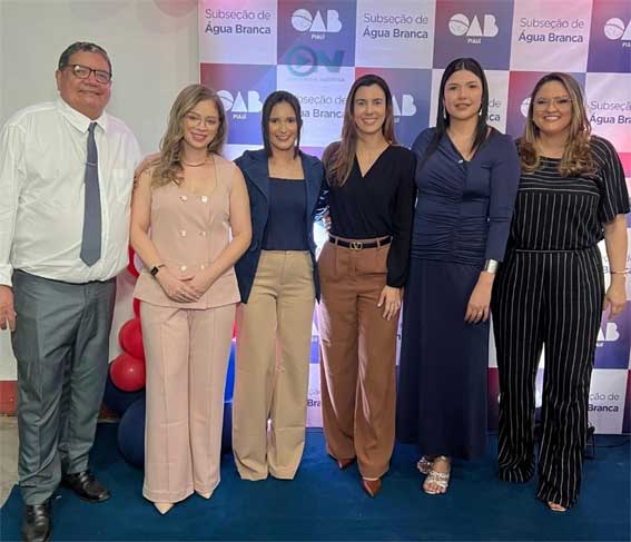 A Advocacia de Água Branca em sessão solene na Câmara de Vereadores