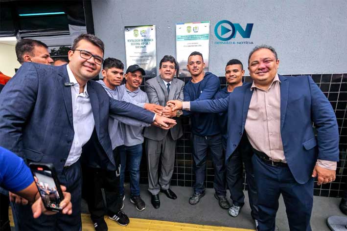 Com investimento de quase R$ 2 milhões Rafael Fonteles inaugura delegacia na zona Sul de Teresina