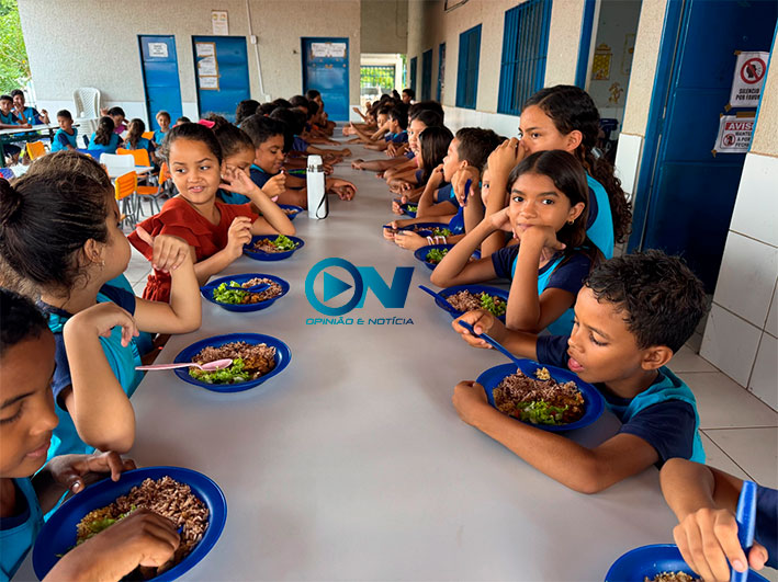 Alimentação escolar é motivo de orgulho na rede municipal de Miguel Alves