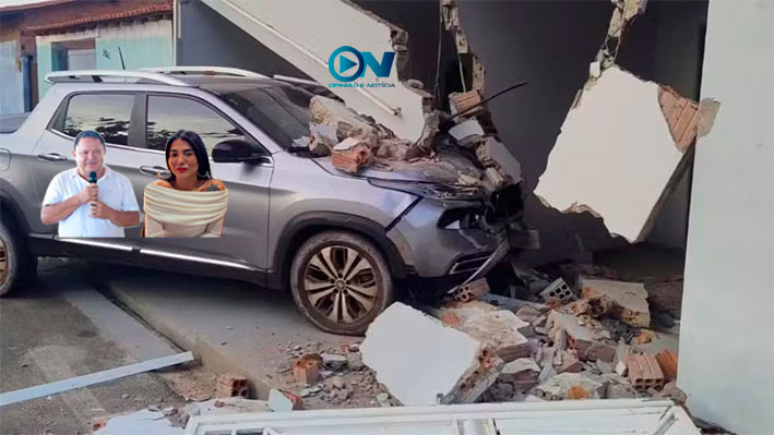 Carro da Secretária de Cultura de Luzilândia invade casa do vice Prefeito e aumenta clima de tensão política