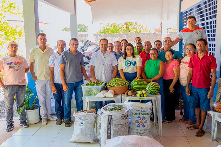 Prefeitura de José de Freitas recebe mais de 9 toneladas de alimentos para destinação às famílias carentes