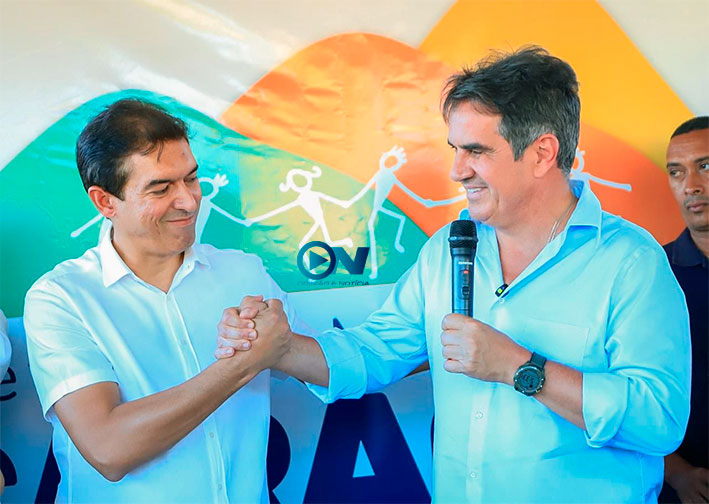 Ciro Nogueira anuncia novos investimentos em lagoa do Sítio e Caracol, onde recebeu apoio do Prefeito Raniletti Macêdo (PT)