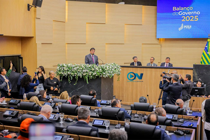Rafael Fonteles abre ano legislativo destacando resultados e aposta em união para impulsionar o Piauí