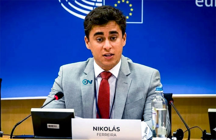 A contradição do discurso do deputado Nikolas Ferreira no parlamento europeu mostra defesa por liberdade de expressão nem que seja para mentir