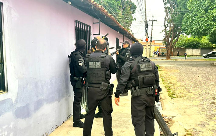 Operações simultâneas em Teresina e no interior pressionam organizações criminosas Piauí