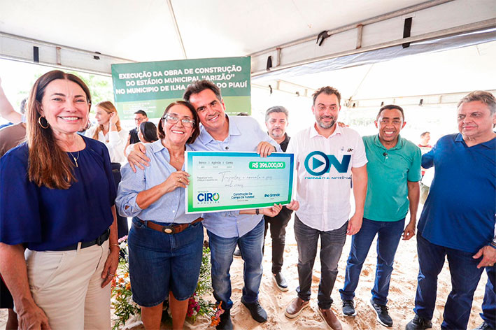 Ciro Nogueira visita obras de revitalização do Porto dos Tatus em Ilha Grande e inaugura escola em Parnaíba