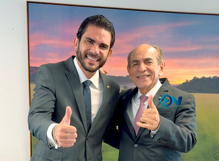 Deputado Dr. Marcus Kalume anuncia R$ 10 milhões em asfaltamento para Floriano após reunião com senador Marcelo Castro