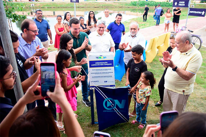Urbanização da Lagoa do São Joaquim é inaugurada e torna-se um novo cartão-postal da zona Norte de Teresina