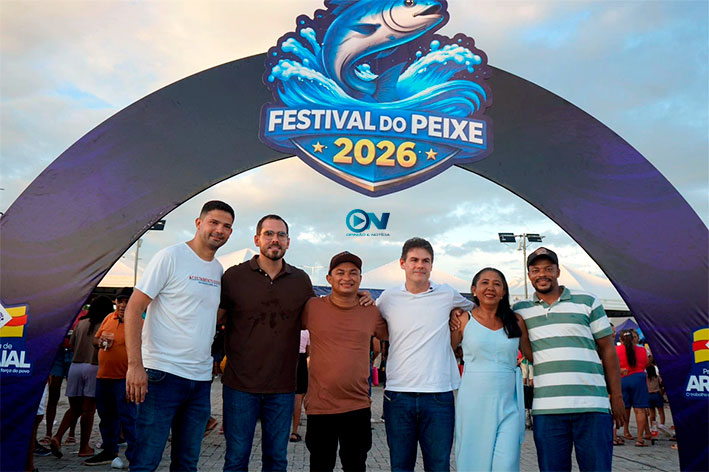 Severo Eulálio destaca força do Festival do Peixe em Arraial e garante novo campo society em Ribeiro Gonçalves