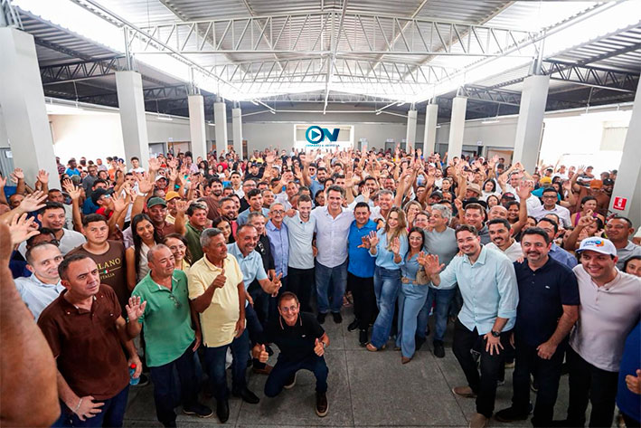Ciro reforça pré-candidatura a reeleição e cumpre agenda em cidades do Sul do Piauí com inaugurações e anúncio de novas obras