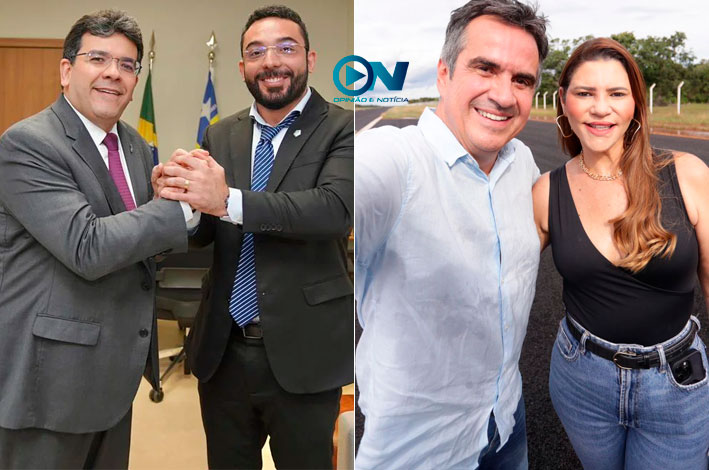 Dobradinha cruzada: prefeitos do PP e do PT fazem palanque duplo para Rafael Fonteles e Ciro Nogueira no Piauí sem traições