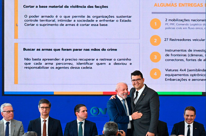 Governo lança plano de R$ 11,1 bilhões para sufocar facções e ampliar combate ao crime organizado