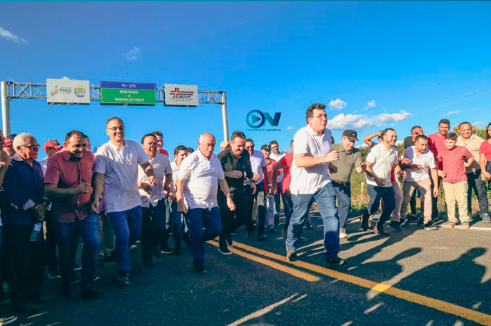 Rafael Fonteles acelera obras em 8 municípios e soma mais de R$ 130 milhões em investimentos em rodovias, mobilidade e infraestrutura no Sul do Piauí