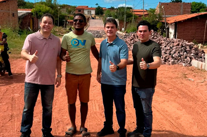 Severo Eulálio articula regularização fundiária em Parnaíba e acompanha obras de mobilidade em Teresina