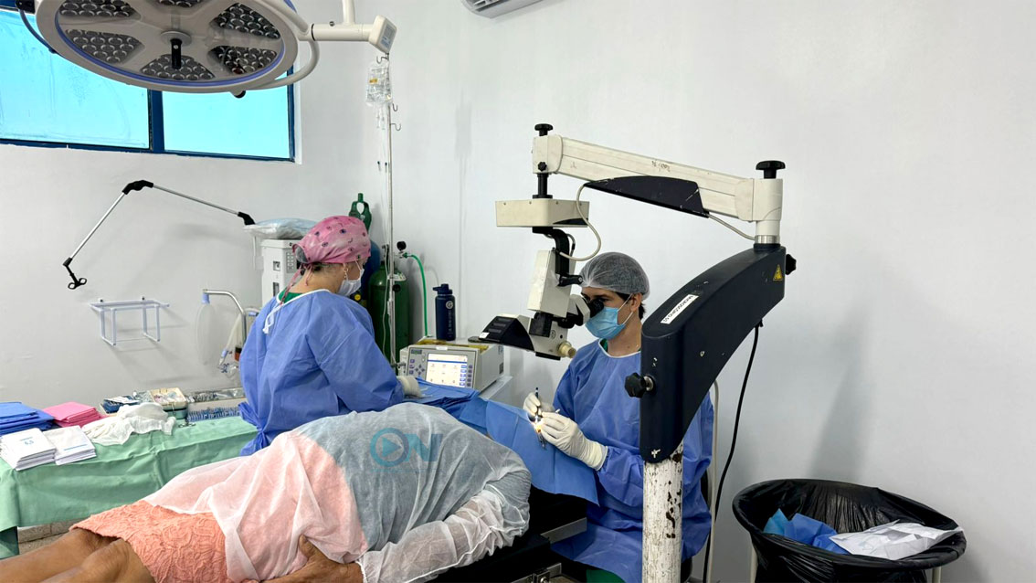 Mutirão de cirurgias de catarata no Hospital Pedro Vasconcelos, em Miguel Alves, encerraram nesta quarta-feira (30)
